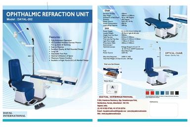 Ophthalmic Refraction Chair unit
