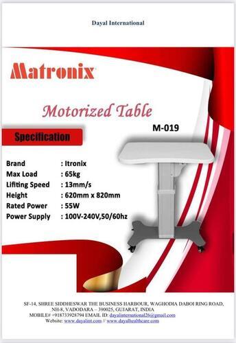 Motorised Table MT900